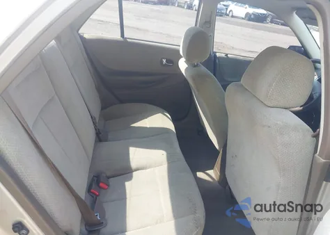 2000 Mazda Protege Dx/Lx from USA, damaged, VIN JM1BJ2228Y0211488